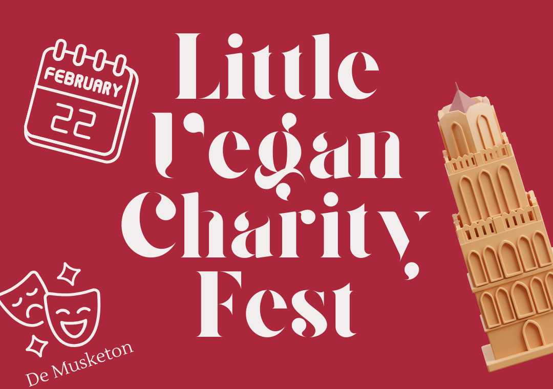 Little Vegan Charity Fest, zaterdag 22 februari in Theater De Musketon, Utrecht.